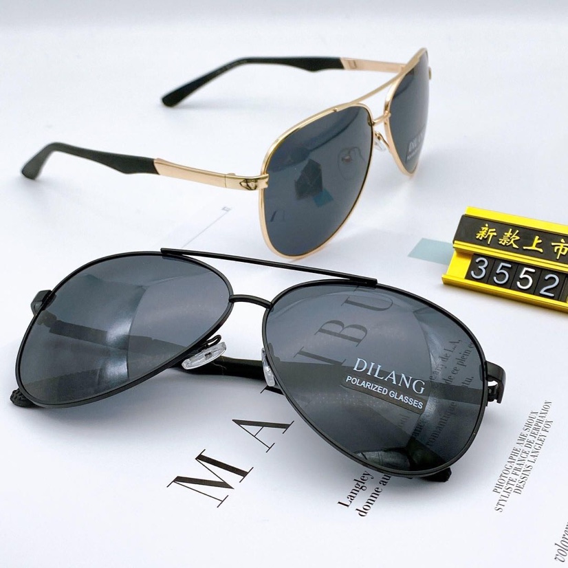 New men's Dilang polarized lens AC enhanced lens driving sunglasses undefined