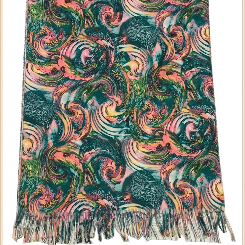 数码印花旋空花