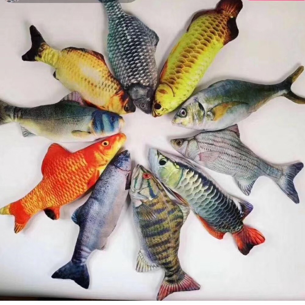 Web celebrity bouncing fish toy for children thumbnail
