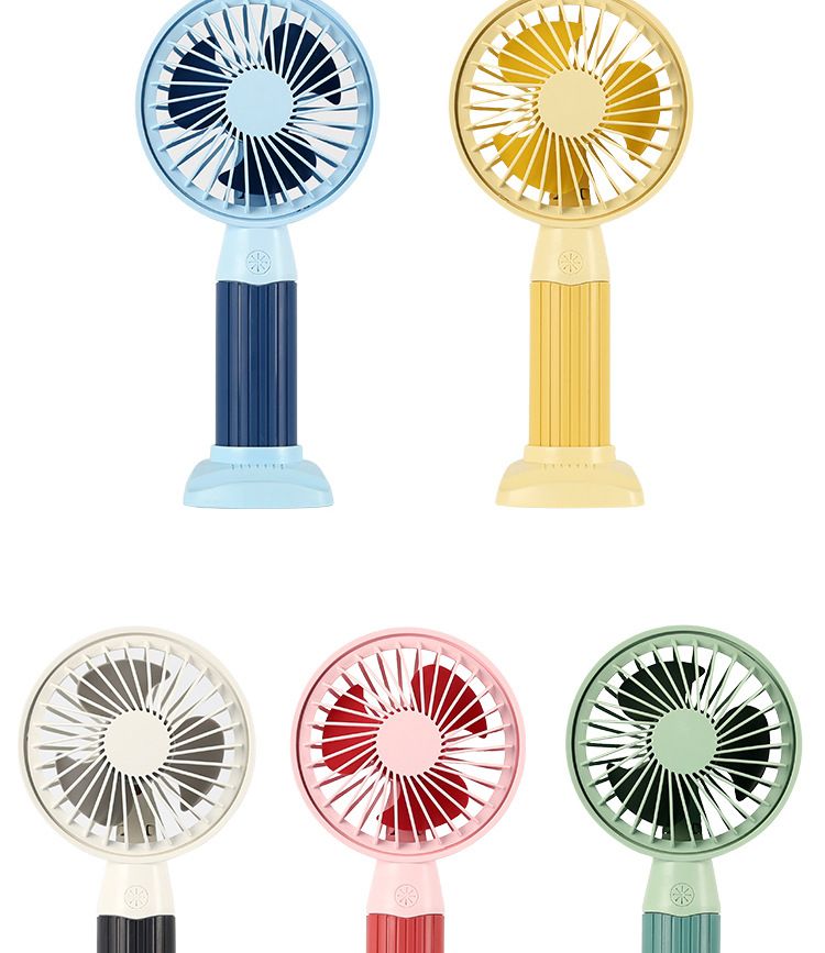 2020 New mini handheld fan, USB charging, popular fan, portable, ultra-quiet student fan detail image 4