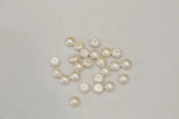 The snowflake ball is 8MM with holes in the bottom thumbnail