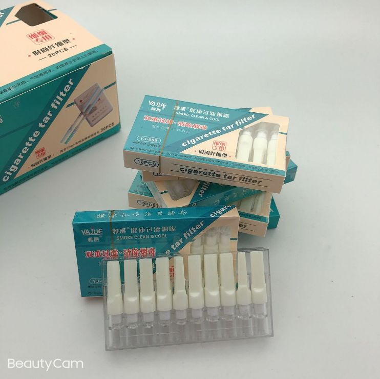 雅爵烟嘴 yj-009 52MM女士细烟一次性烟嘴健康戒烟过滤 大盒装详情图3