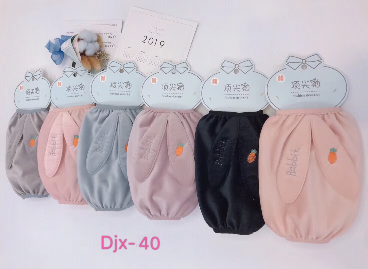 Top-notch sleeve Korean-style three-dimensional rabbit ear embroidered sleeve sleeves