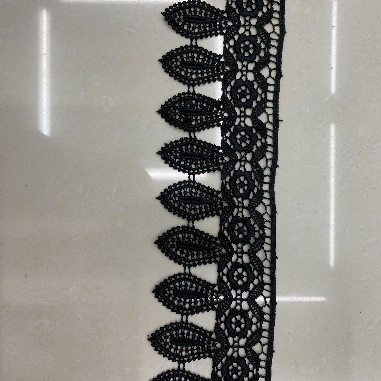 Polyester water-soluble lace JR192# details Picture
