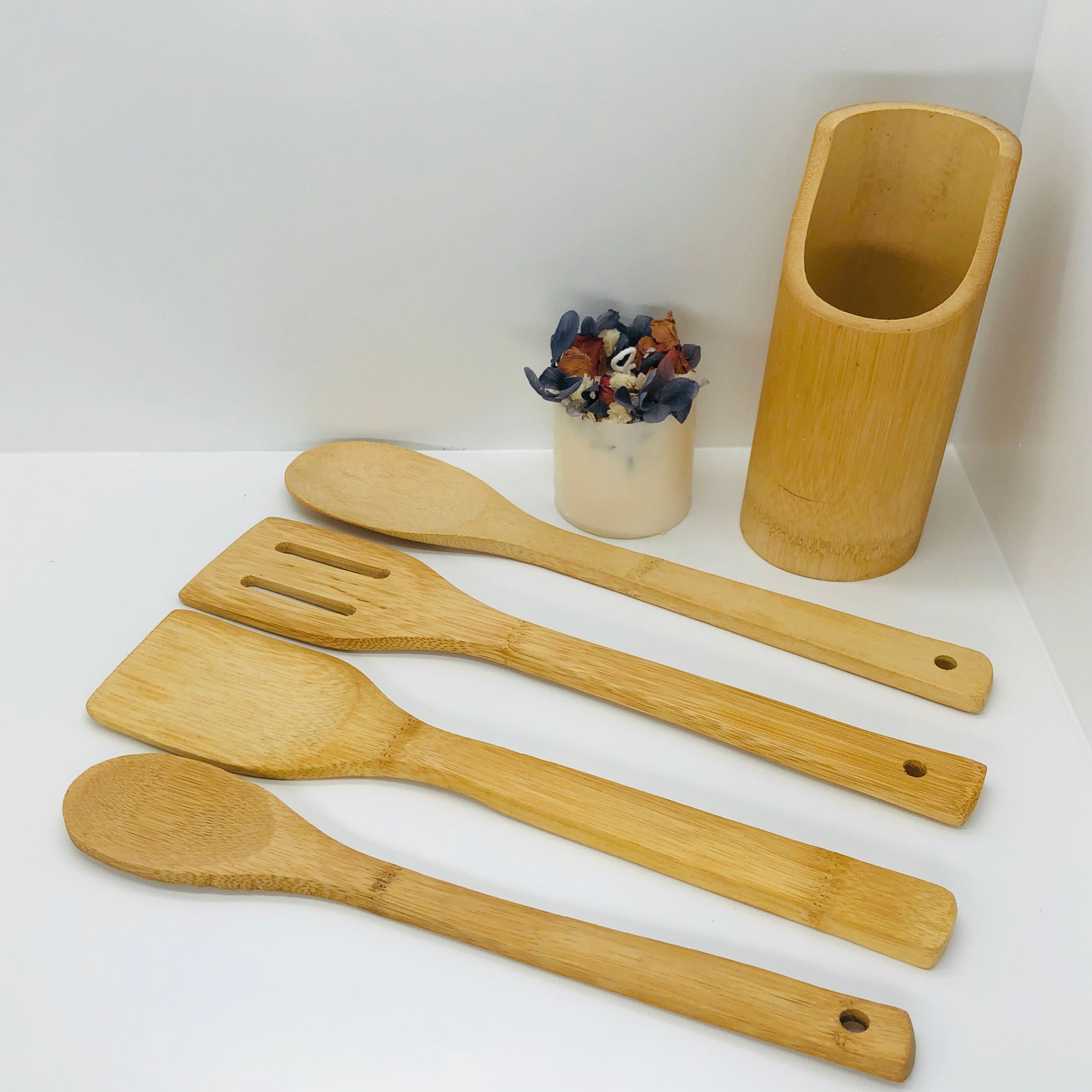 竹铲套装竹筒套装竹餐具套装竹木勺竹木铲厨具套装