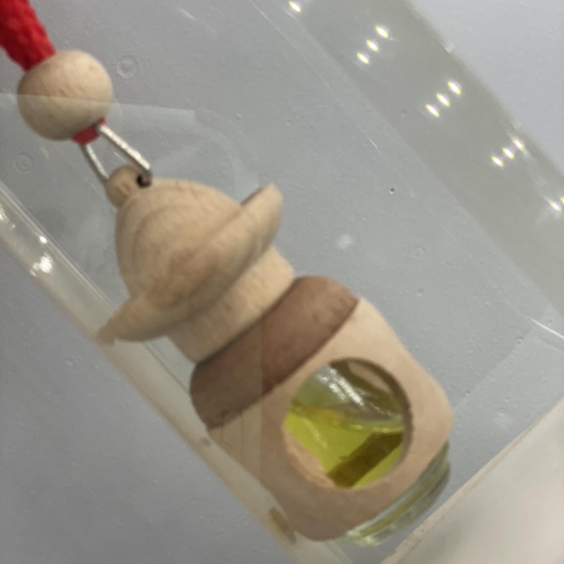 Lantern Log Shape Car Perfume Specification drawing