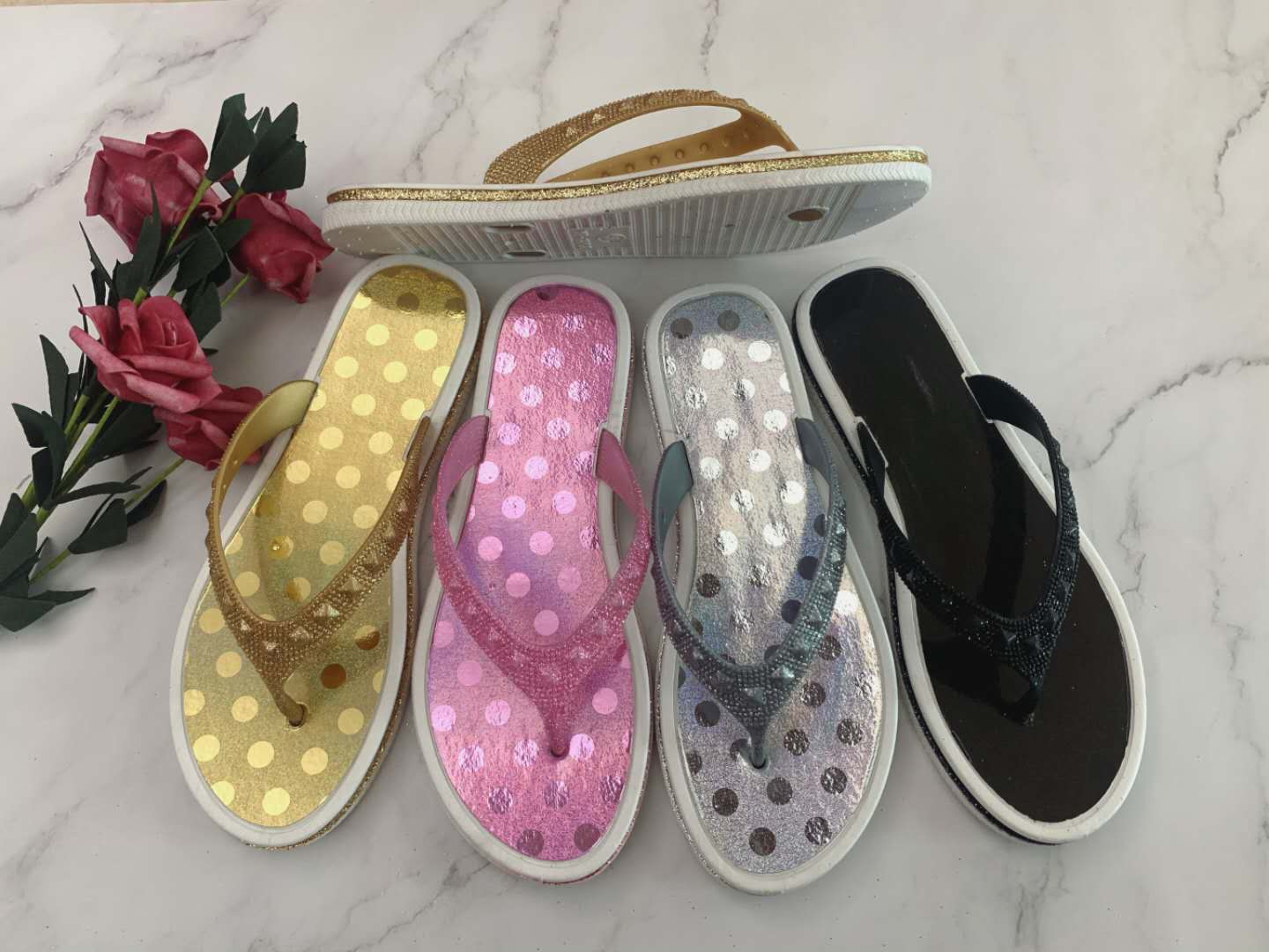 Non-slip slippers for men and women at home 132101 thumbnail