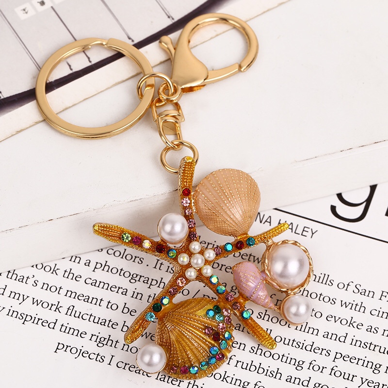 New Korean-style ocean keychain details Picture