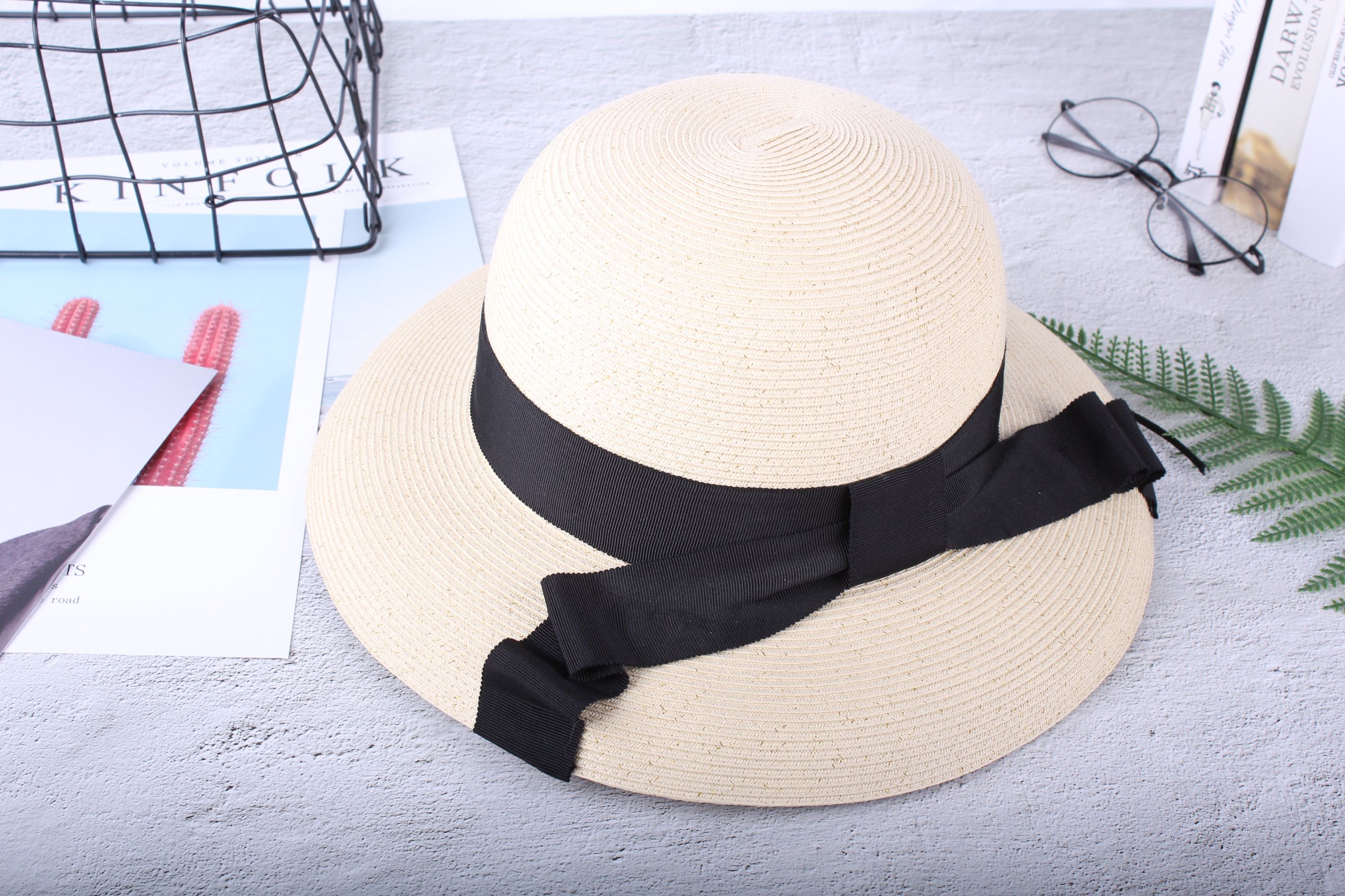 Japanese-style ultra-fine papyrus hat