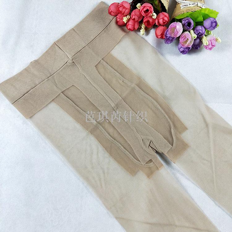 Shuangyi Ultra-Thin Skin-Penetrating Silk Stockings Summer 3DT Invisible Thin Cool and Fashionable Pantyhose Application Scenario