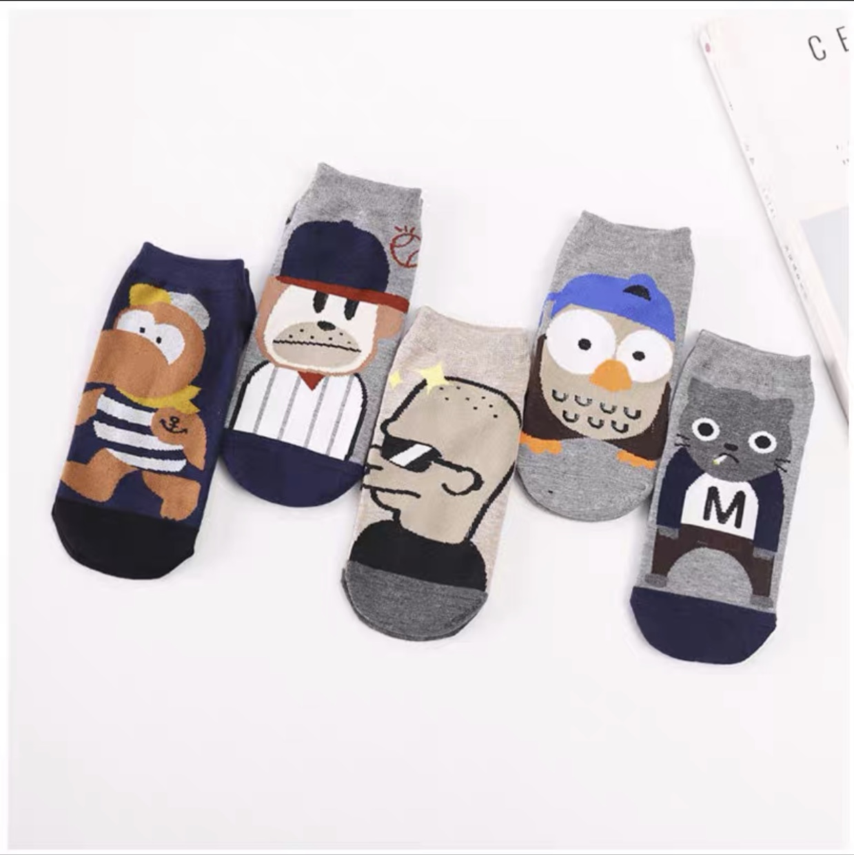 Cartoon lady socks 8 thumbnail