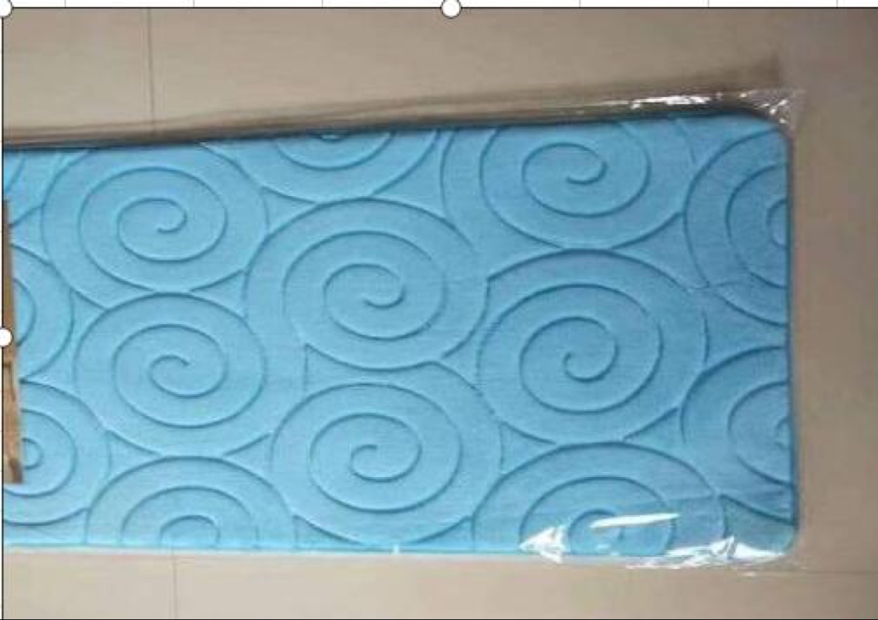 Embossed floor mat ~ 2