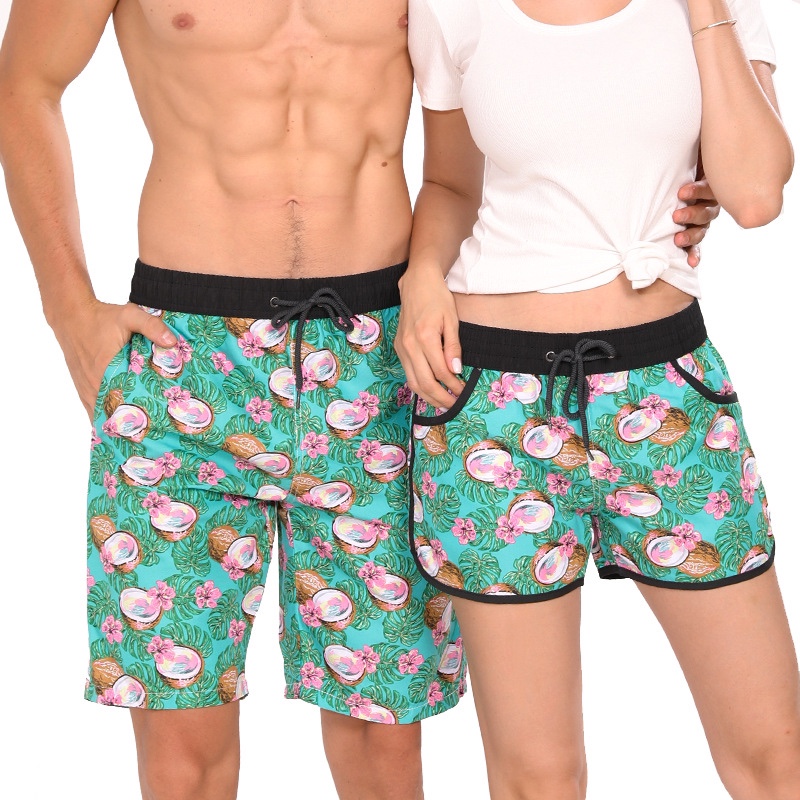 Coconut couple beach pants