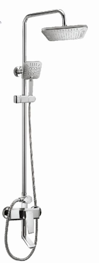 TC-1420 all-copper telescopic pole shower set