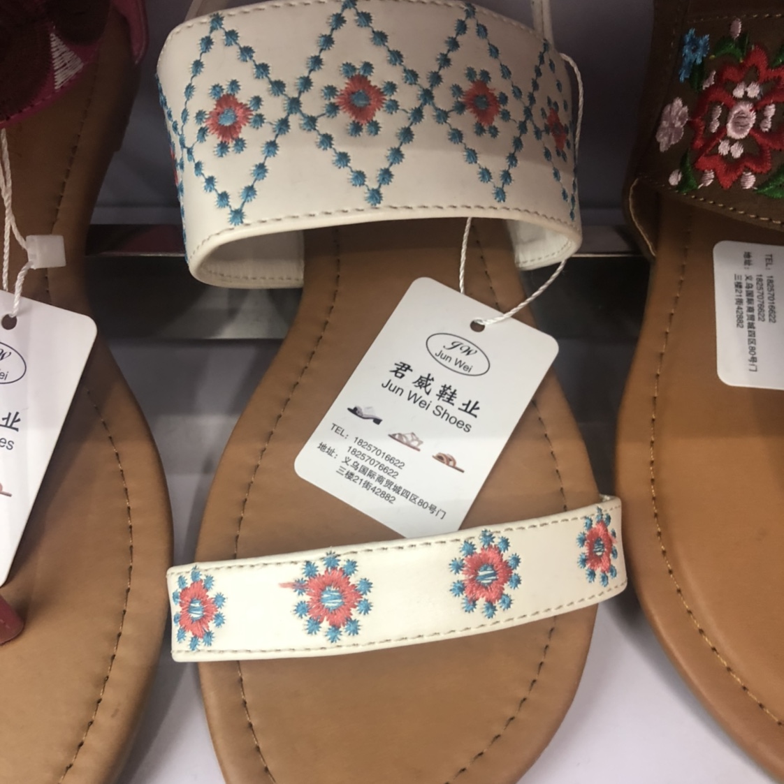 23 White Floral Simple Fashion Women's Sandals Simple Fashion Women's Sandals Simple Fashion Women's Sandals