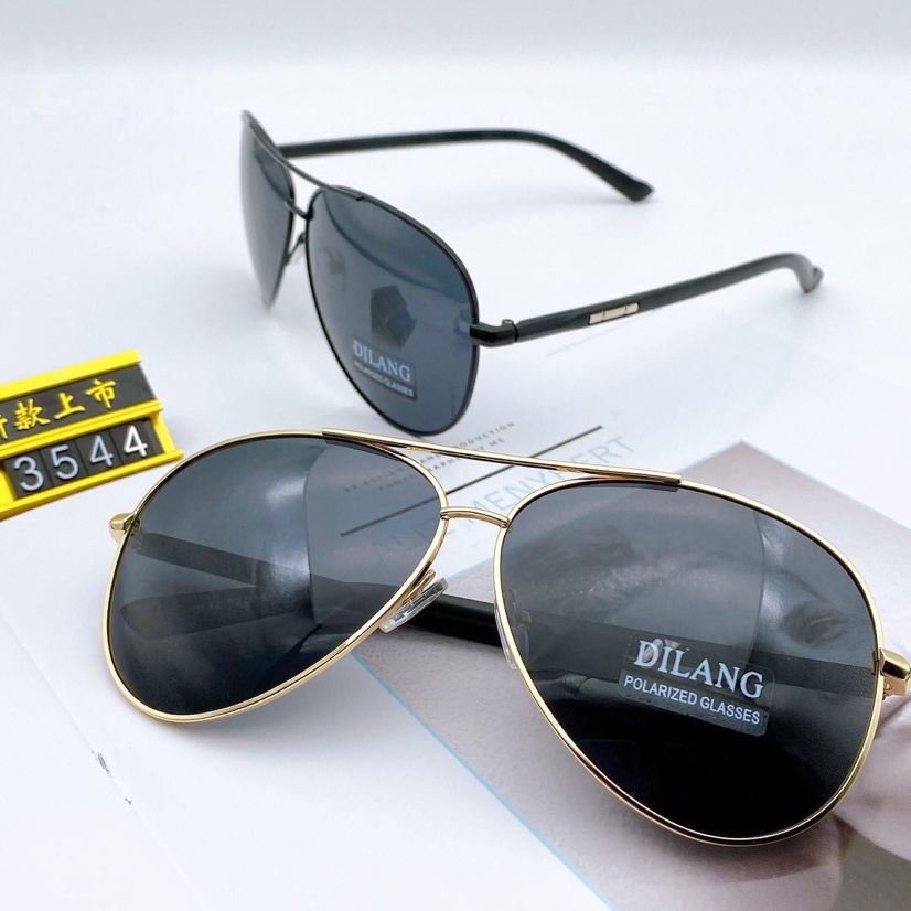 New men's Dilang polarized lens AC enhanced lens driving sunglasses Item Picture
