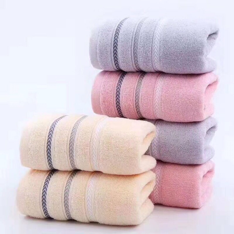 素色彩段毛巾、极限32股、柔软舒适