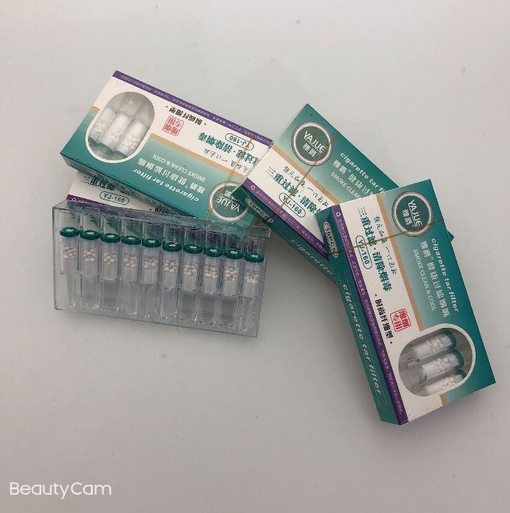 雅爵YJ-160烟嘴 52MM女士细烟一次性烟嘴健康戒烟过滤器详情图3