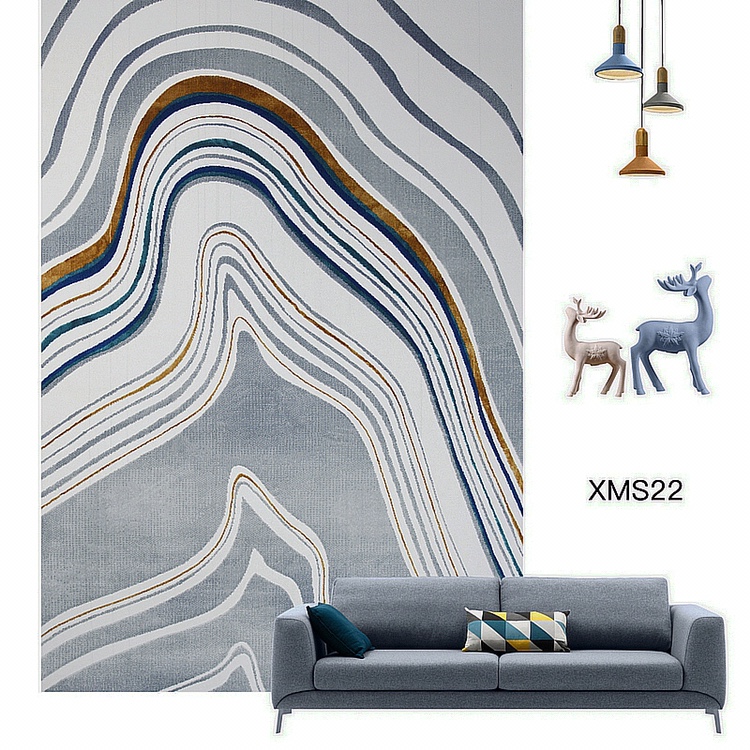 Light luxury series modern simple design living room bedroom study carpet