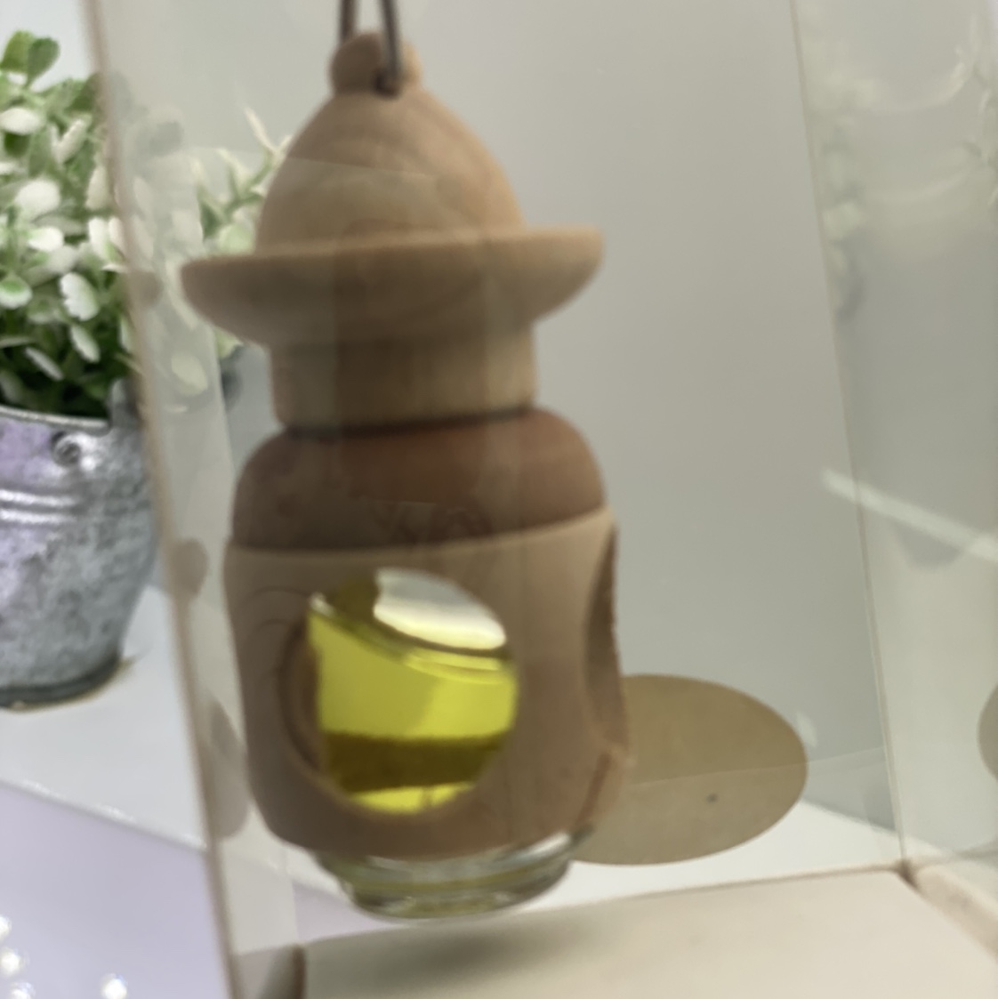 Lantern Log Shape Car Perfume details Picture