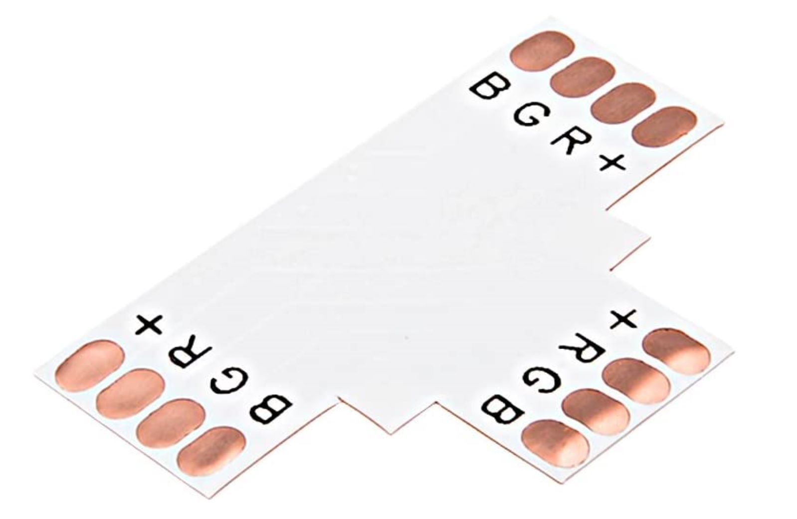 T Shape 4 Pins Connector led strip connector pcb