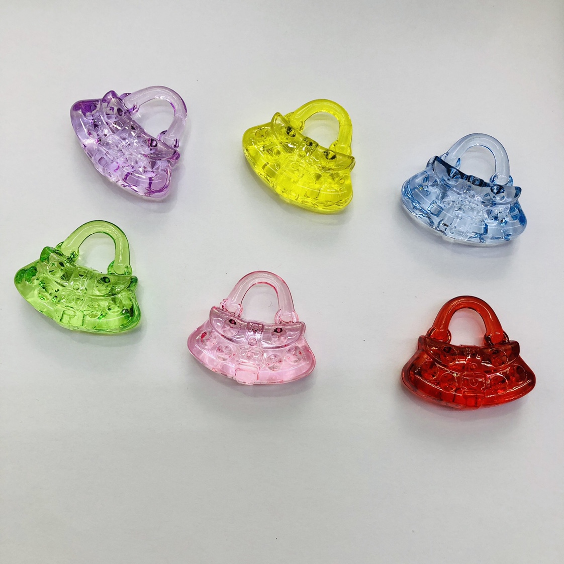厂家直销亚克力书包儿童玩具挖机玩具推推机玩具35*33mm24*26mm细节图