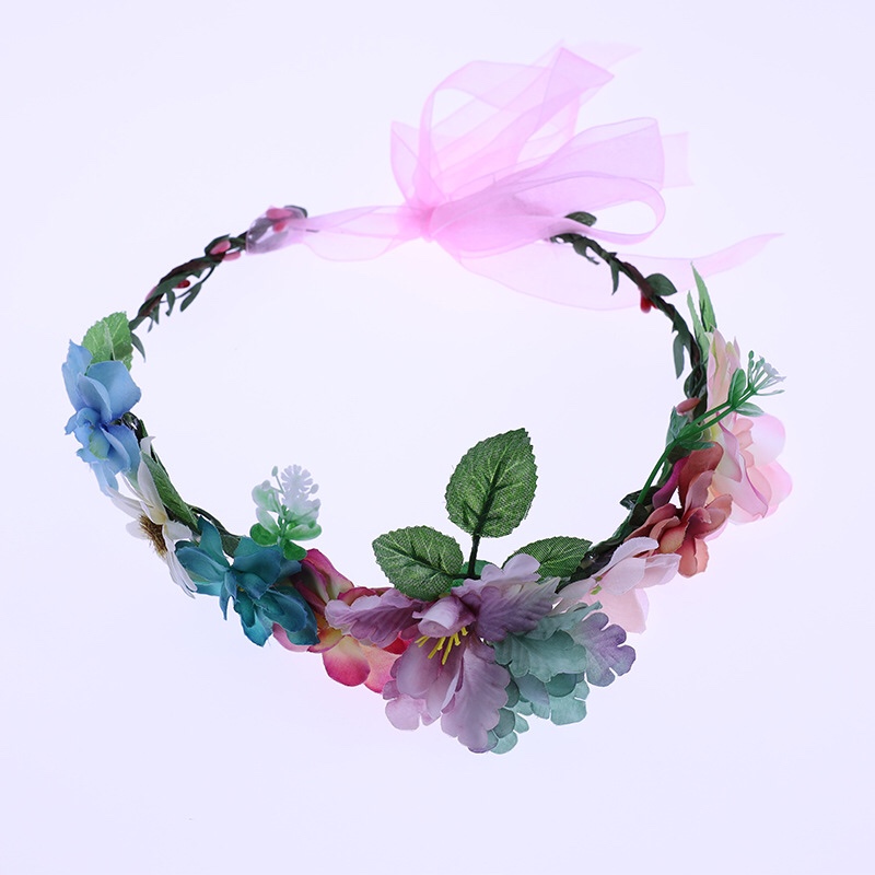 Photo tour wreath headwear of mulberry flower thumbnail