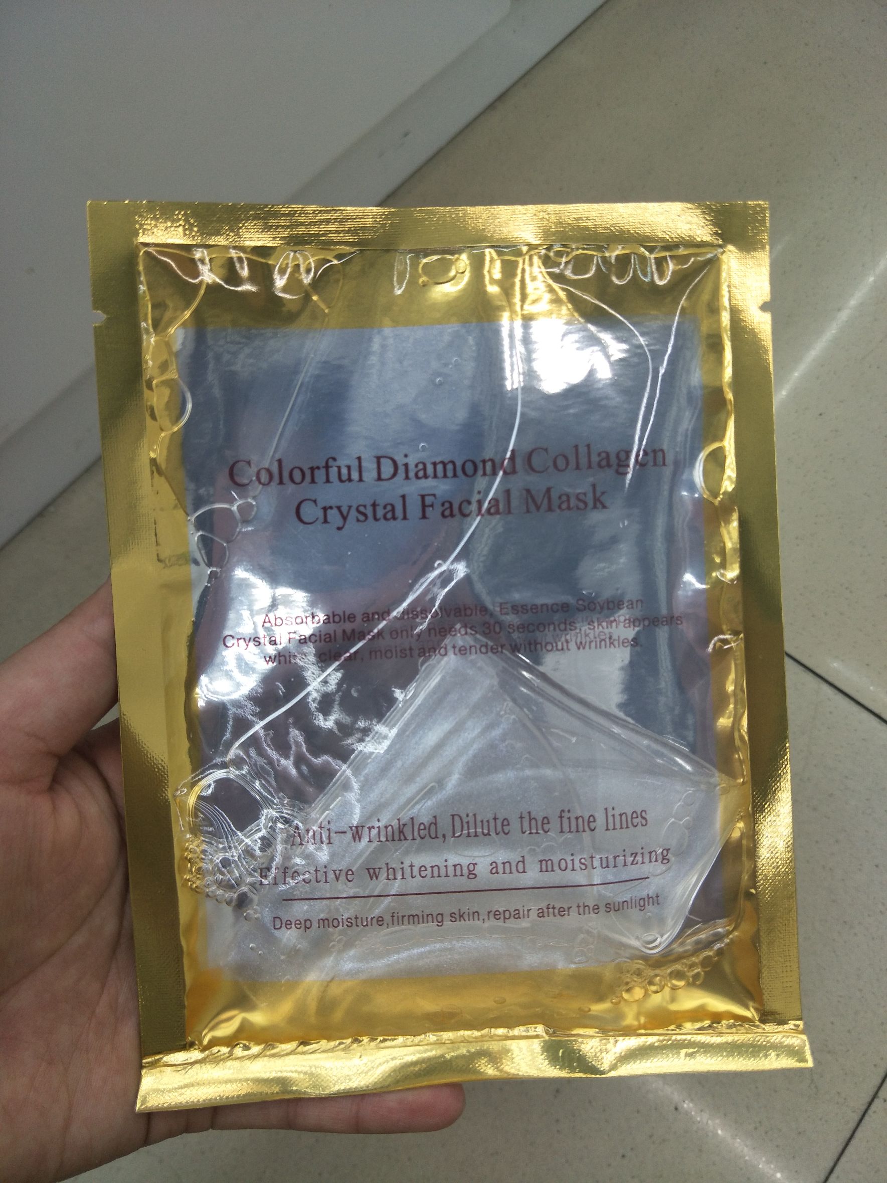 Crystal Mask Silver collagen mask