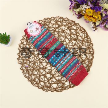 South Korean Lady Fingerless Gloves Autumn And Winter Knitted Long Wrist Guard Typing And Writing Warm Fingerless Arm Cover Application Scenario