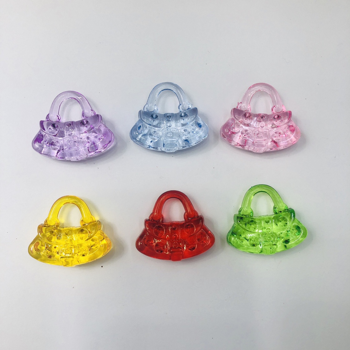 厂家直销亚克力书包儿童玩具挖机玩具推推机玩具35*33mm24*26mm产品图
