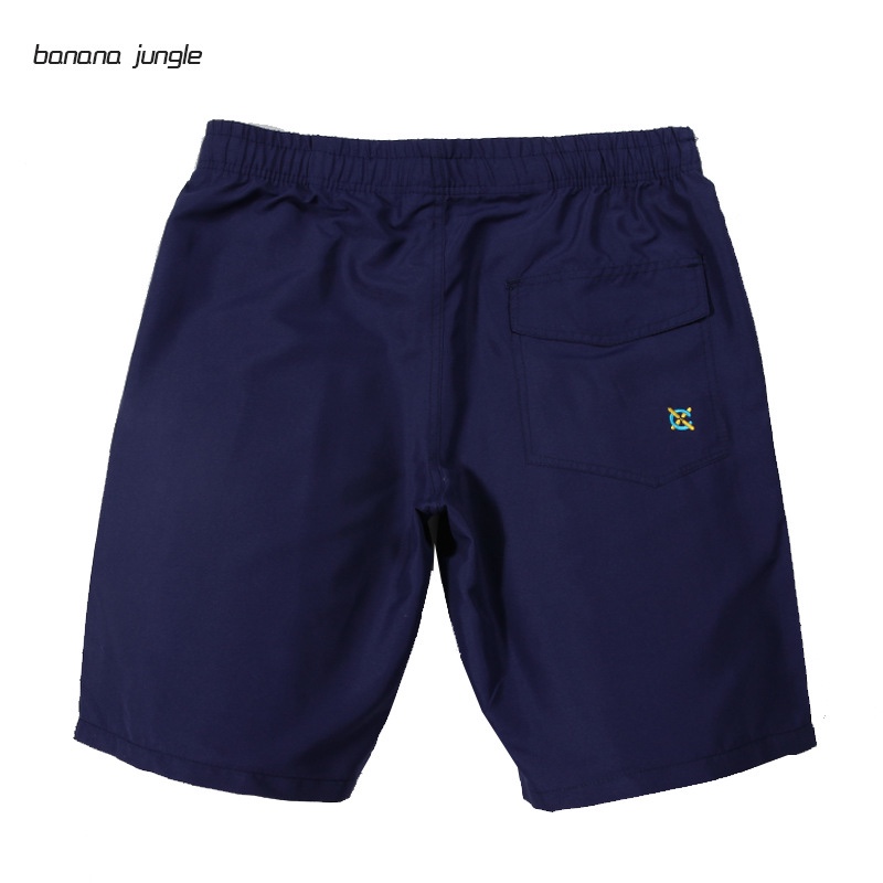 Navy blue men's beach pants