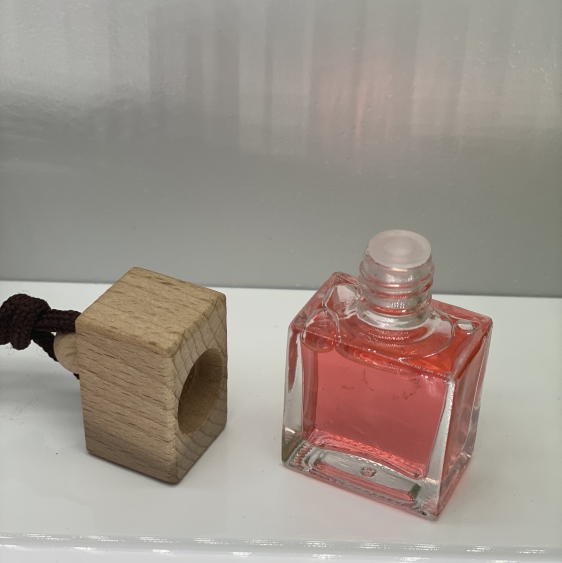 Square Flat Bottle Car Perfume undefined