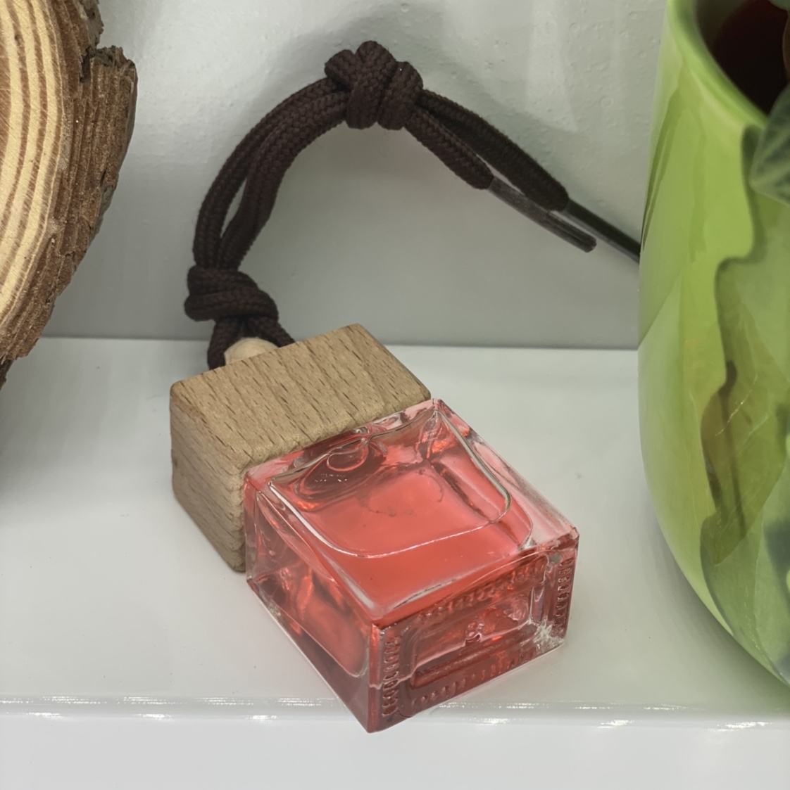 Square Flat Bottle Car Perfume Item Picture