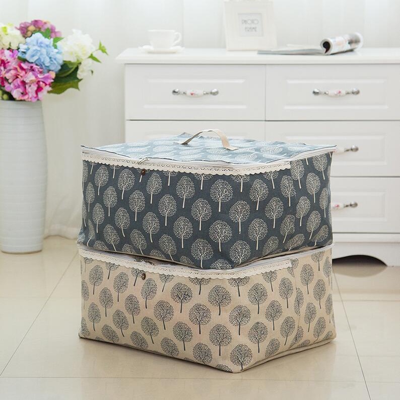 Quilt storage bag Large bag of clothes cloth moisture-proof thickening household quilt packing bag of clothes
