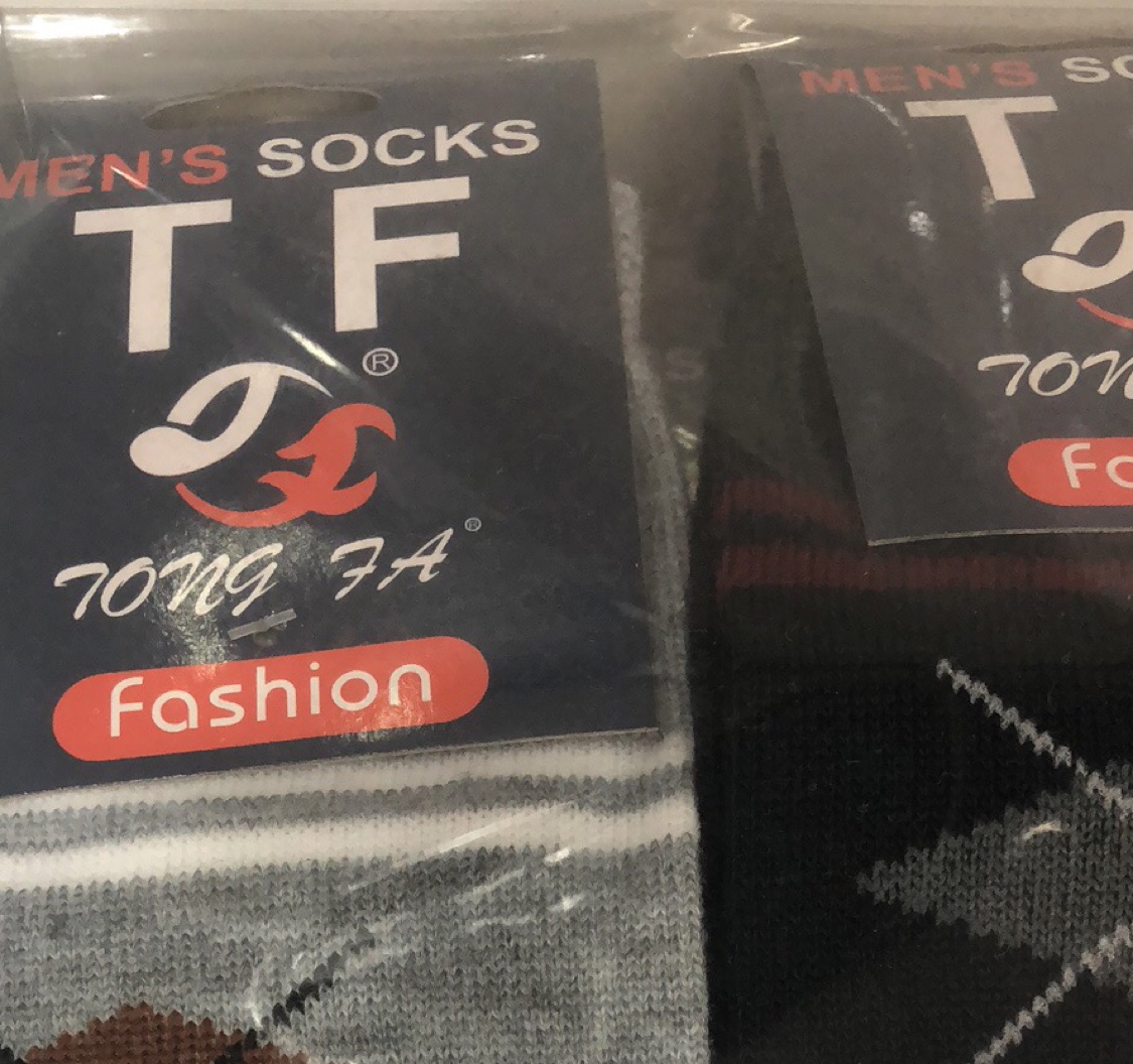 袜子同发针织厂家直销外贸涤棉棉男女袜短袜便宜耐穿Tongfa L图