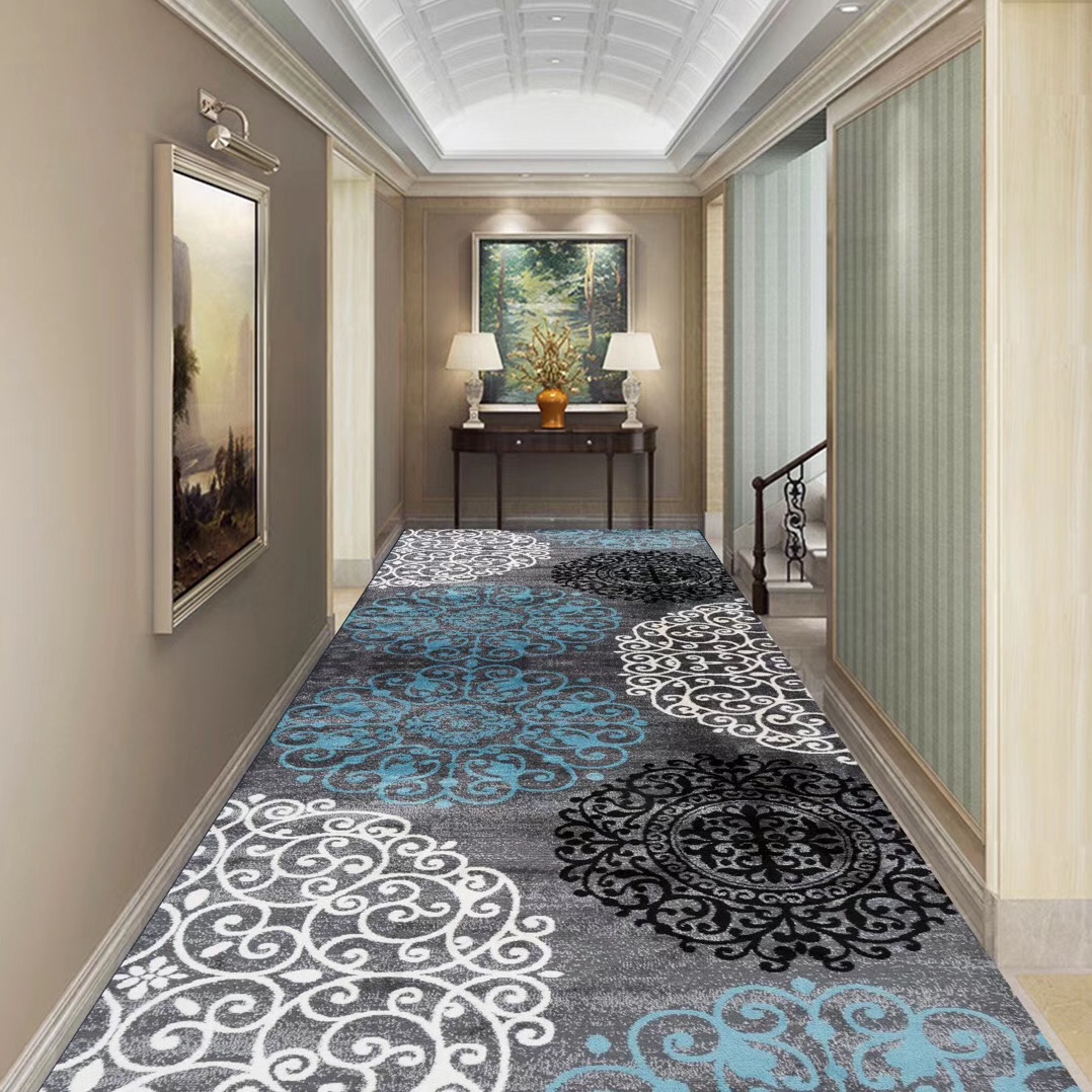 酒店走廊地毯3D印花卷材可任意裁剪