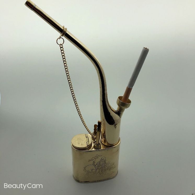 大号铜 精品两用型过滤水烟壶/水烟斗/水烟袋/老寿星款男士礼品详情图3