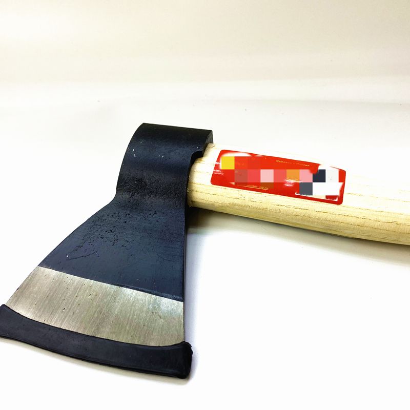 出口定制碳钢俄式木柄斧子多功能野营户外劈柴开山斧头详情图3