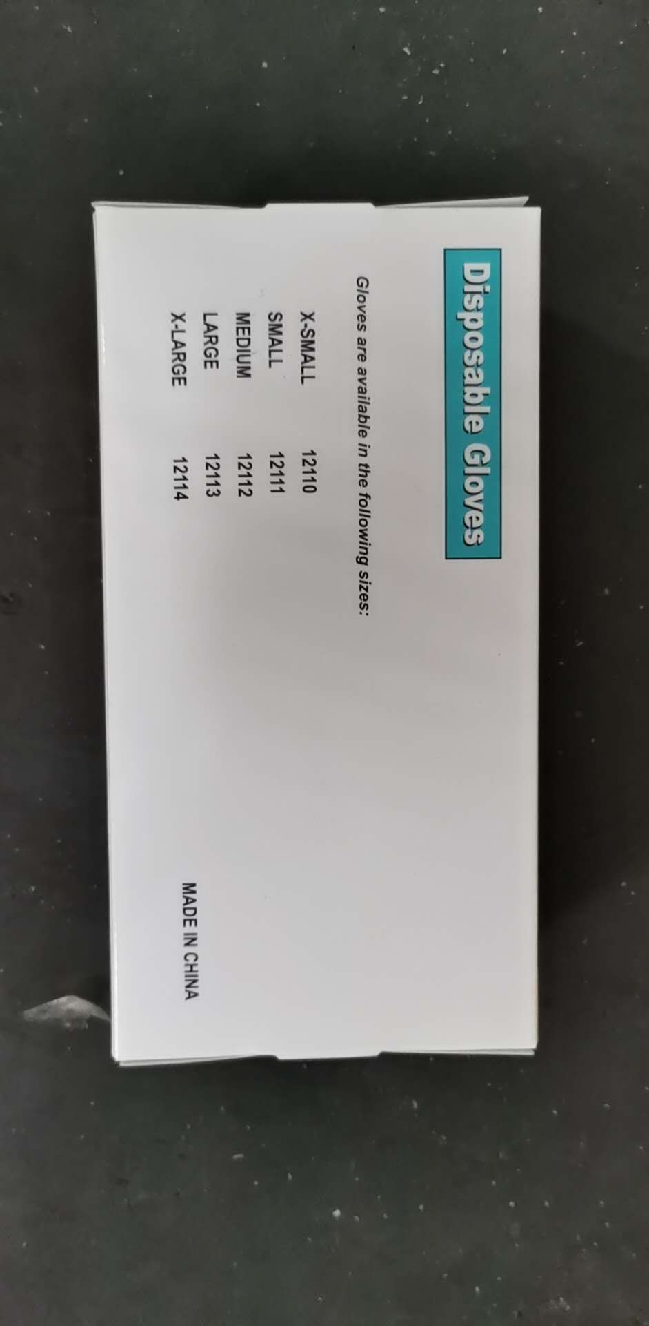 Disposable White Latex Gloves details Picture