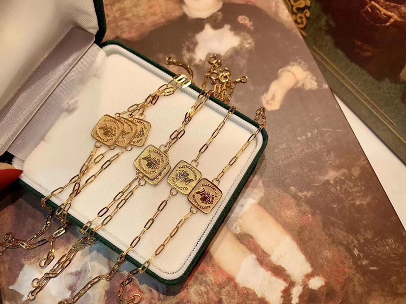18-Karat gold Ins trend bracelet thumbnail