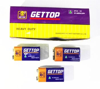 GETTOP9V电池