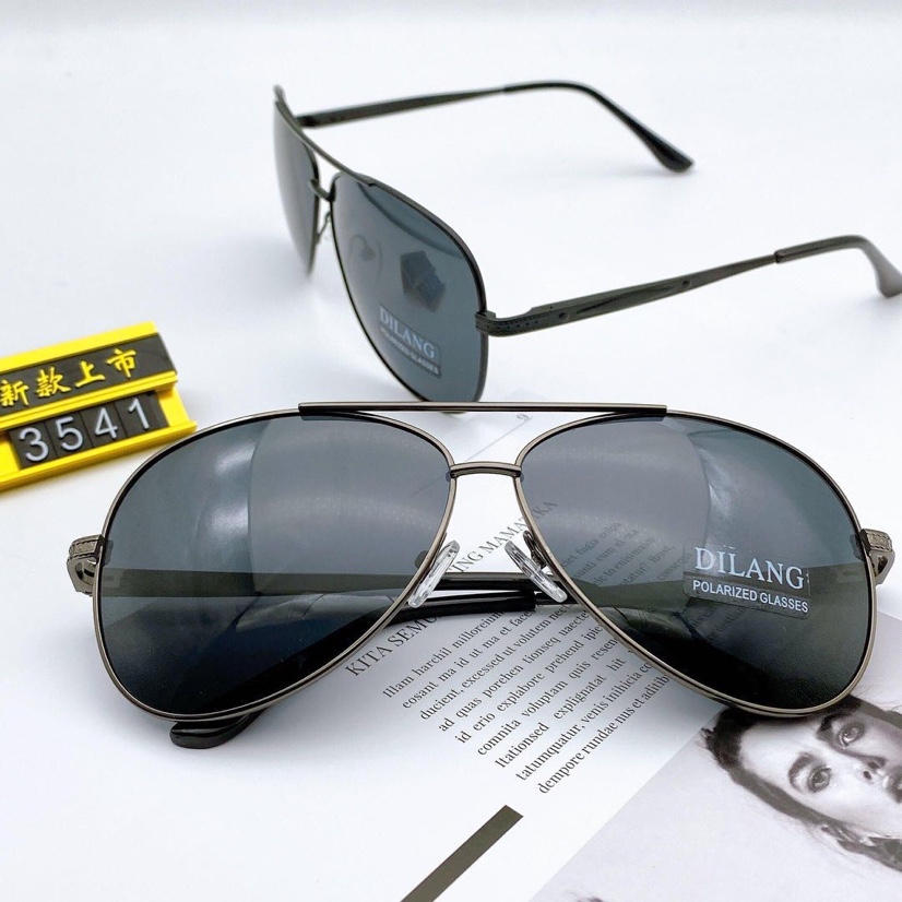 New men's Dilang polarized lens AC enhanced lens driving sunglasses Specification image