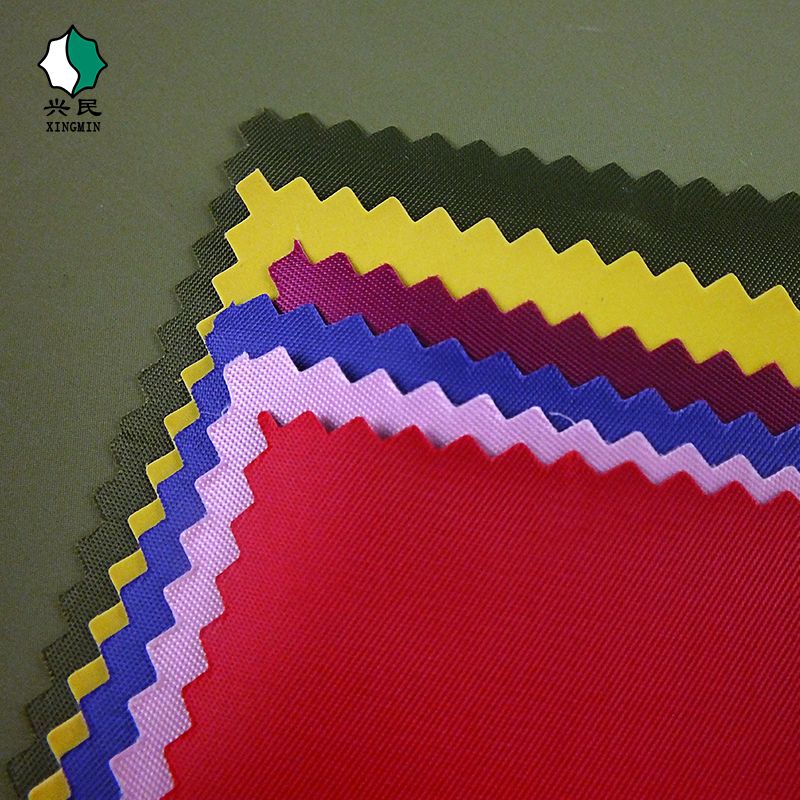 230T twill PVC Oxford fabric 60-filament coated polyester filament cosmetic bags, handbags and pen cases in stock. Customized according to samples Application Scenario