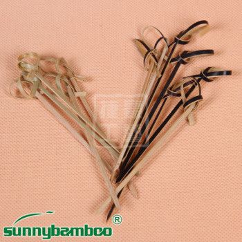 Knotted sticks, fruit sticks, disposable bamboo fruit sticks, fruit forks, fancy fruit sticks Specification image