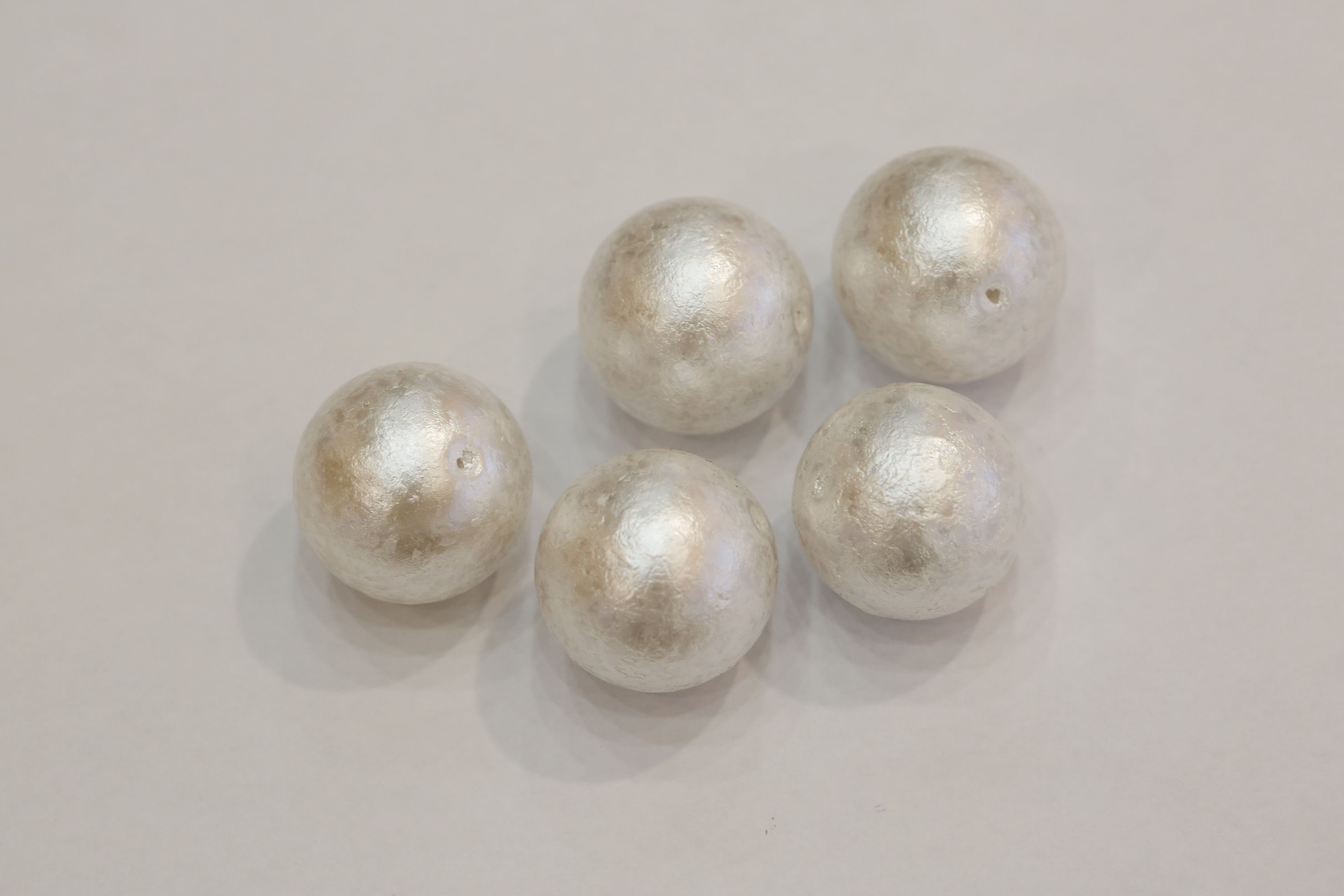 Snowflake bead single hole bead 18MM