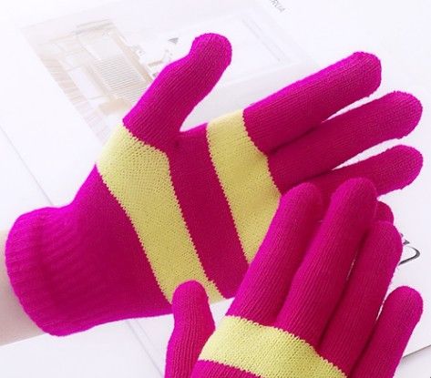 Hat gloves mask hat multicolor 227