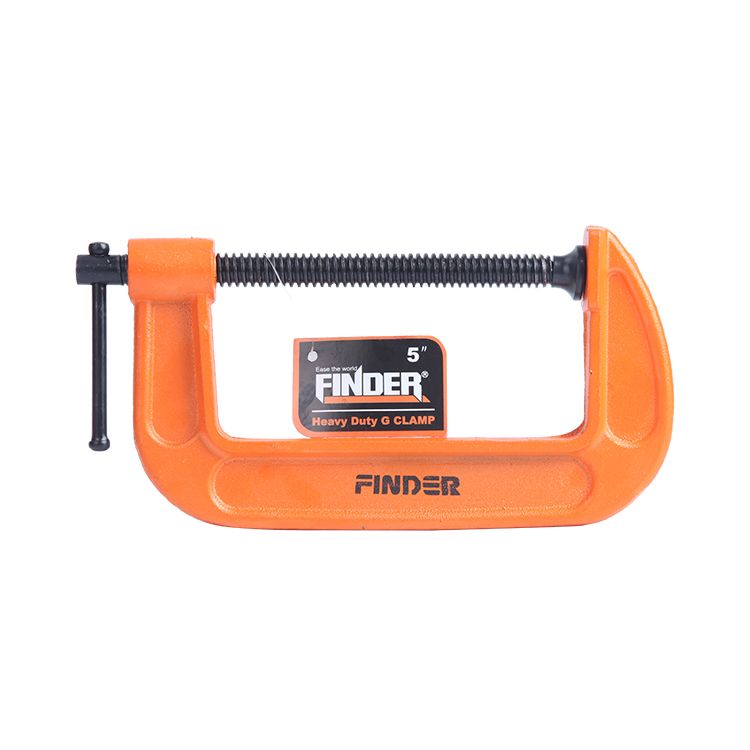 Discoverer G type ductile iron weight clamp 5 inch G-clamp