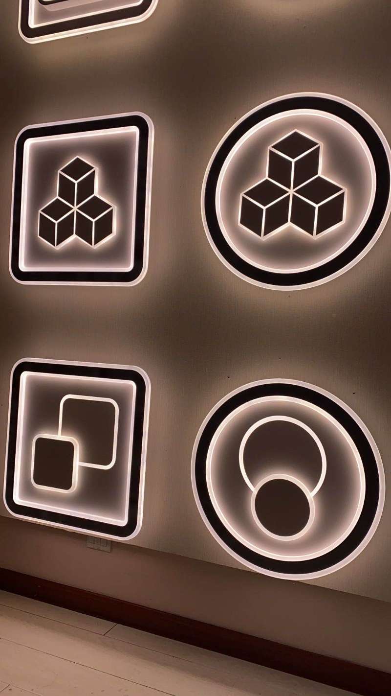 熙普之光小方灯，小圆灯亮灯简约现代过道灯阳台卧室灯具详情图1