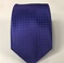 最新紫色时尚男士领带批发编织提花涤纶领带工厂产品图