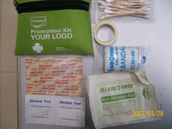 Green first aid travel first aid outdoor first aid kit